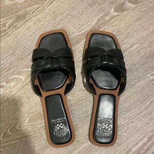 Vince Camuto Black Women's Slide Sandals Sz 11